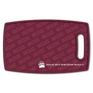 Montana Grizzlies Logo Series Cutting Board