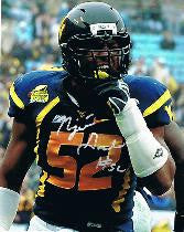 Najee Goode West Virginia Football Signed 8x10 Photos