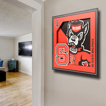 North Carolina State Wolfpack 3D Logo Series Wall Art - 12"x12"