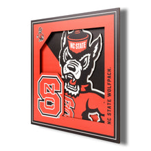 North Carolina State Wolfpack 3D Logo Series Wall Art - 12"x12"