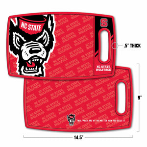 NC State Wolfpack Logo Series Cutting Board