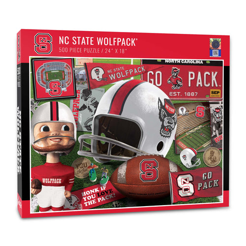 North Carolina State Wolfpack Retro Series Puzzle