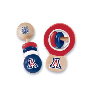 Arizona Wildcats Baby Rattle Set