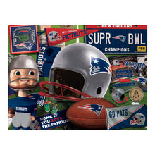 New England Patriots Retro Series Puzzle