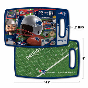 New England Patriots Retro Series Cutting Board