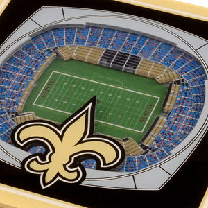 New Orleans Saints 3D StadiumViews Coaster Set
