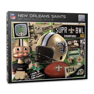 New Orleans Saints Retro Series Puzzle