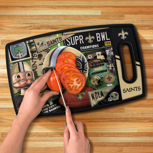 New Orleans Saints Retro Series Cutting Board