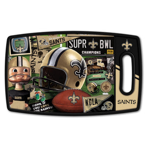 New Orleans Saints Retro Series Cutting Board