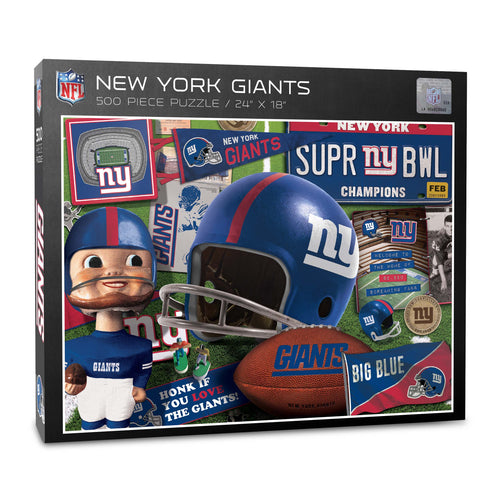 New York Giants Retro Series Puzzle