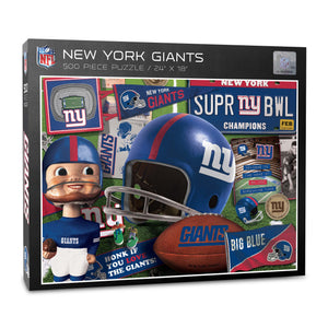 New York Giants Retro Series Puzzle