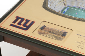 New York Giants 25 Layer Lighted StadiumView End Table