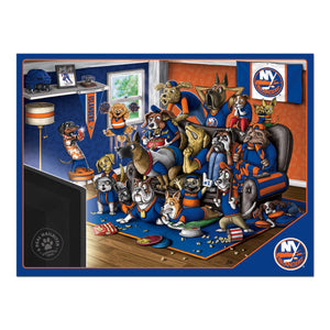New York Islanders Purebred Fans 500 Piece Puzzle - "A Real Nailbiter"