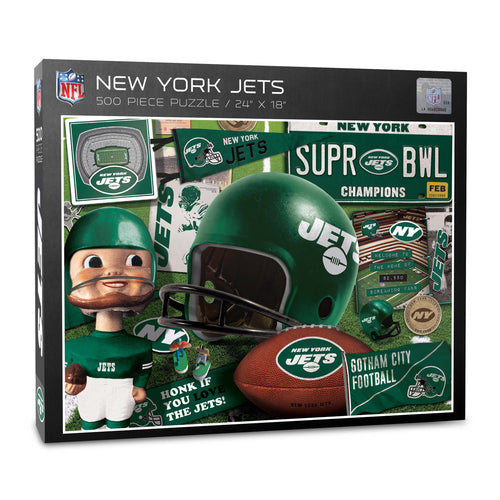New York Jets Retro Series Puzzle