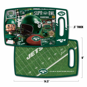 New York Jets Retro Series Cutting Board