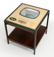 New York Jets 25 Layer Lighted StadiumView End Table
