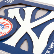 New York Yankees 3D Logo Series Wall Art - 12"x12"