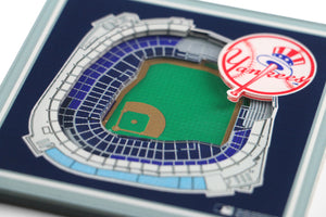 New York Yankees 3D StadiumViews Coaster Set