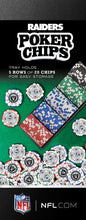 Oakland Raiders Poker Chip Set, Las Vegas Raiders Poker Chip Set
