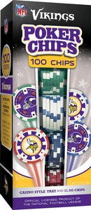 Minnesota Vikings Poker Chip Set