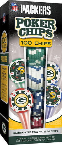  Green Bay Packers Poker Chip Set