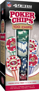 San Francisco 49ers Poker Chip Set