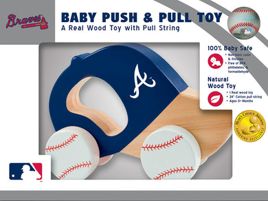 Atlanta Braves Push & Pull Toy