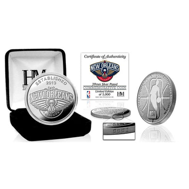 New Orleans Pelicans Silver Mint Coin