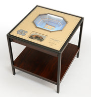 North Carolina Tar Heels 25 Layer Lighted StadiumView End Table