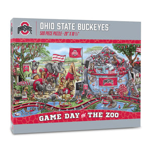 Ohio State Buckeyes Game Day At The Zoo 500 Piece Puzzle