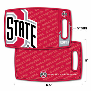 Ohio State Buckeyes Logo Series Cutting Board