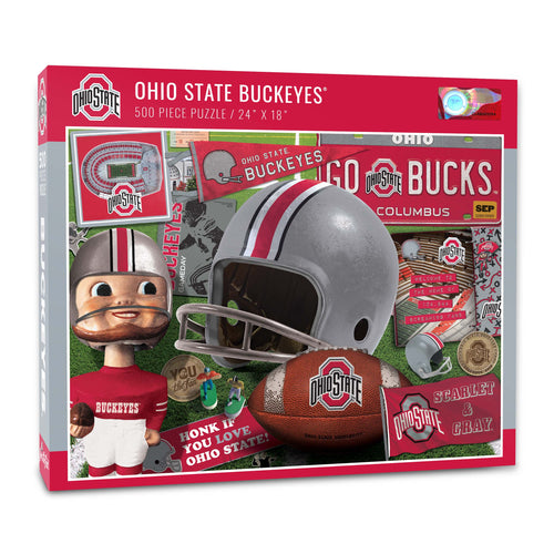 Ohio State Buckeyes Retro Series Puzzle