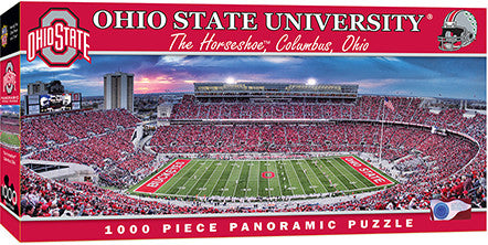 Ohio State Buckeyes Football Panoramic Puzzle