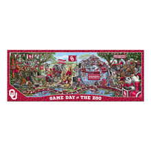 Oklahoma Sooners Game Day At The Zoo 500 Piece Puzzle