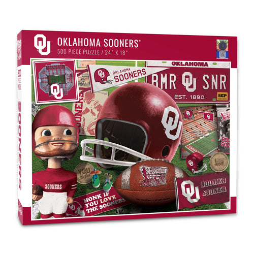 Oklahoma Sooners Retro Series Puzzle
