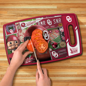 Oklahoma Sooners Retro Series Cutting Board