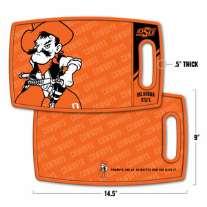 Oklahoma State Cowboys Logo Series Cutting Board