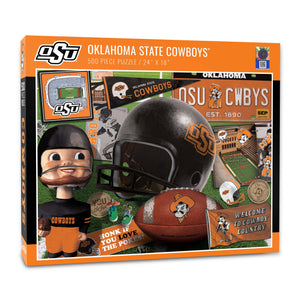Oklahoma State Cowboys Retro Series Puzzle