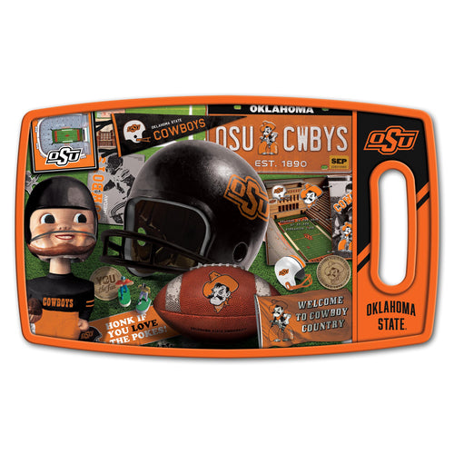 Oklahoma State Cowboys Retro Series Cutting Board