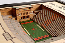 Oklahoma State Cowboys Boone Pickens Stadium 3D Stadiumview Wall Art