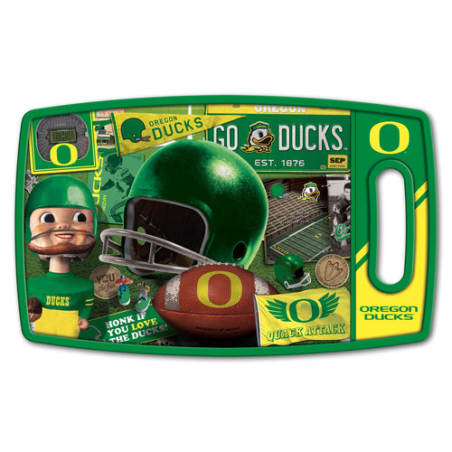 Oregon Ducks Retro Series Cutting Board