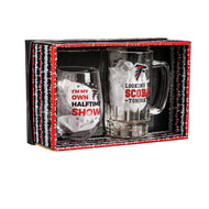Atlanta Falcons Stemless 17OZ Wine & Beer 16 OZ Gift Set'