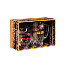 San Francisco 49ers Stemless 17OZ Wine & Beer 16 OZ Gift Set