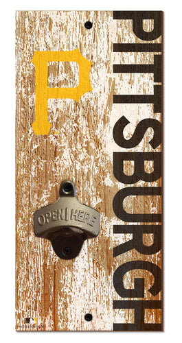 Pittsburgh Pirates Distressed Bottle Opener