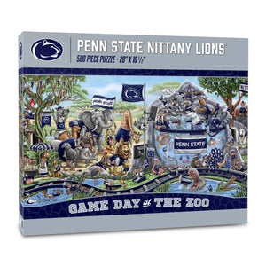 Penn State Nittany Lions Game Day At The Zoo 500 Piece Puzzle