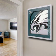 Philadelphia Eagles 3D Logo Series Wall Art - 12"x12"