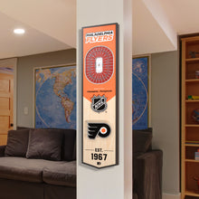 Philadelphia Flyers Wells Fargo Center 3D Stadium Banner