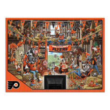 Philadelphia Flyers Barnyard Fans 500 Piece Puzzle