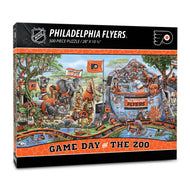 Philadelphia Flyers Game Day At The Zoo 500 Piece Puzzle