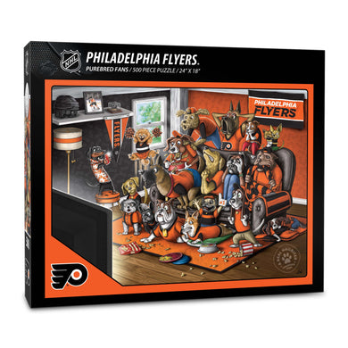 Philadelphia Flyers Purebred Fans 500 Piece Puzzle - 